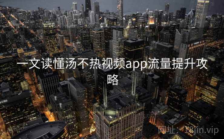 一文读懂汤不热视频app流量提升攻略