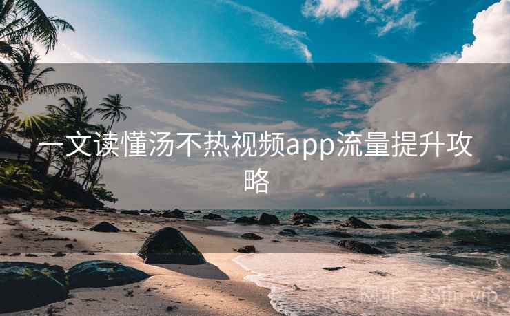 一文读懂汤不热视频app流量提升攻略
